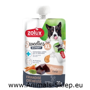 Zolux Sweeties XL kremowy przysmak dla psa jagnięcina 90g