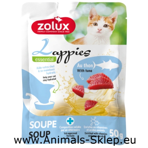 Zolux Lappies przysmak dla kota zupa z tuńczykiem 50g
