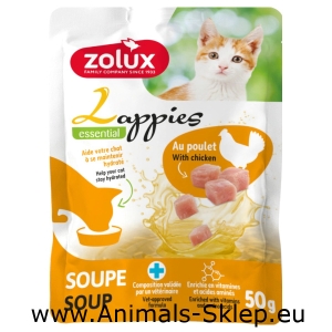 Zolux Lappies przysmak dla kota zupa z kurczakiem 50g