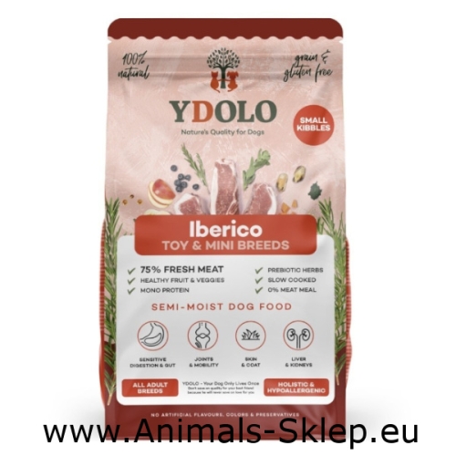 Ydolo Toy Mini karma półwilgotna Iberico wieprzowina 700g