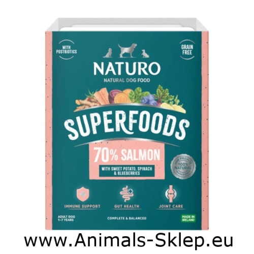Naturo Superfoods tacka łosoś 395g