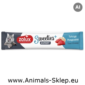 Zolux Sweeties kremowy przysmak dla kota tuńczyk przegrzebki 14g