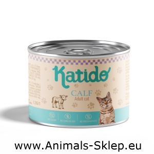 Katido mokra karma dla kota Super Premium cielęcina 200g