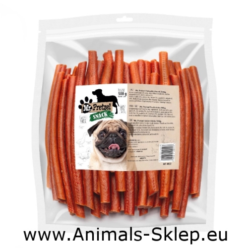 Mr. Pretzel przysmak dla psa paluszki z kaczki 500g
