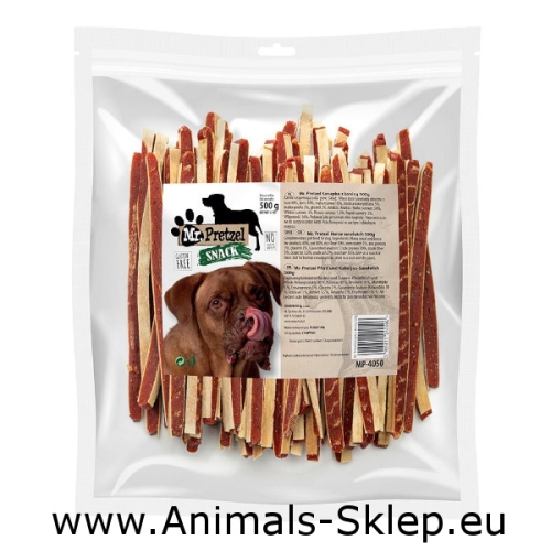 Mr. Pretzel przysmak dla psa kanapka z koniną 500g