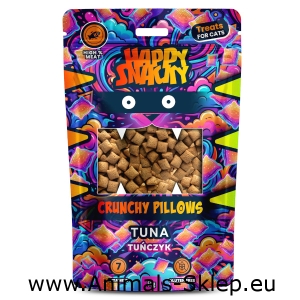 Happy Snacky Crunchy Pillows przysmak dla kota tuńczyk 50g