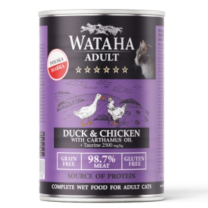 Wataha Hunt Adult karma dla kota kaczka kurczak 400g
