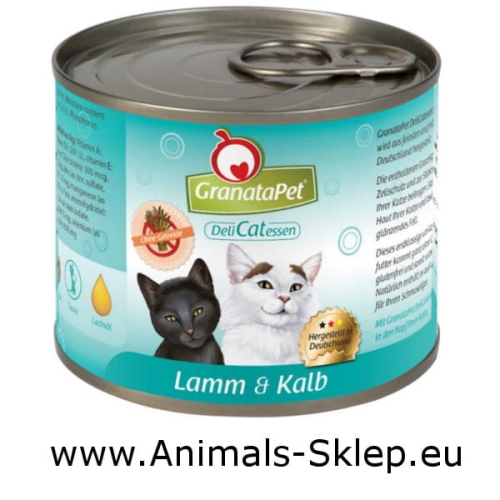 GranataPet DeliCatessen Jagnięcina Cielęcina 200g