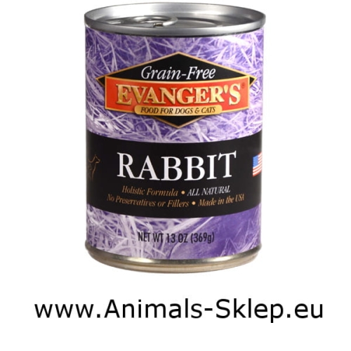 Evanger's Grain Free Pheasant Królik 369g