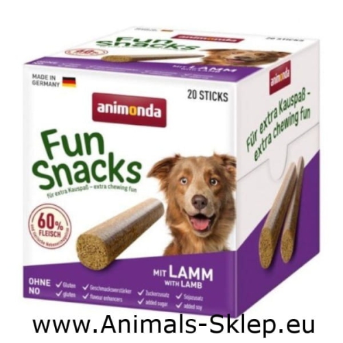 Animonda Fun Snacks pałeczki z jagnięciną 20szt