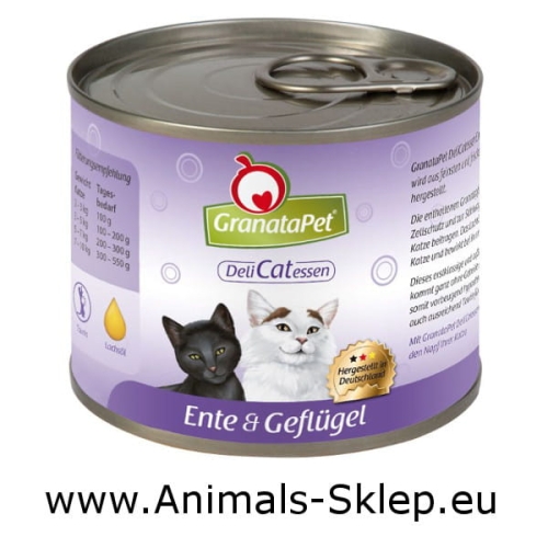 GranataPet DeliCatessen Kaczka Kurczak 200g