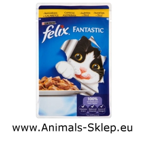 Purina Felix Fantastic saszetka 100g kurczak w galarecie