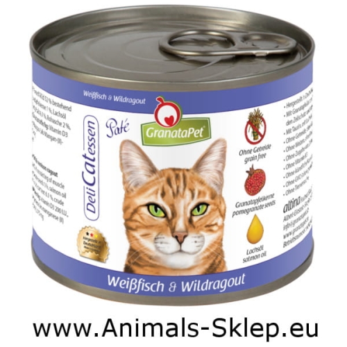 GranataPet DeliCatessen Białoryb Wątroba z dziczyzny 200g