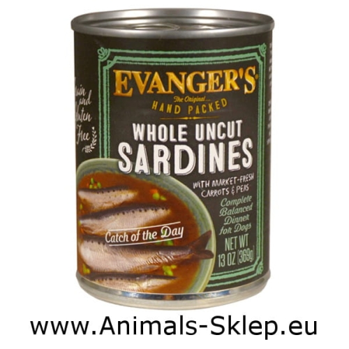 Evanger's Hand Packed Sardynki 369g