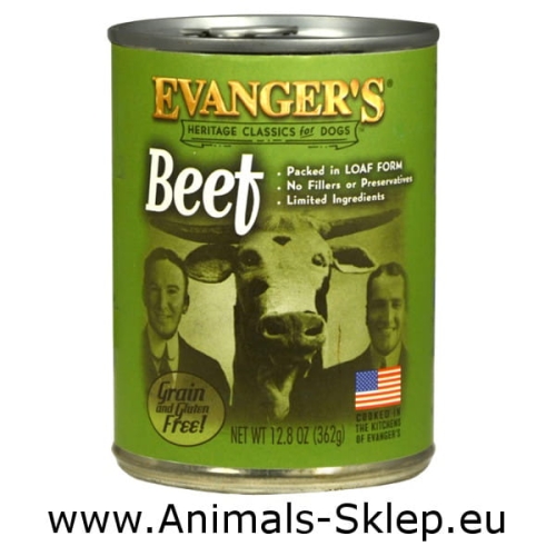 Evanger's Classic Beef wołowina 362g
