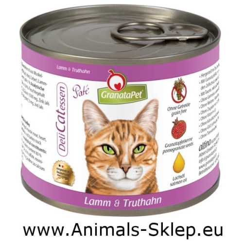 GranataPet DeliCatessen Jagnięcina Indyk 200g