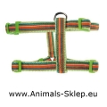 Zolux Color Line Szelki 15mm 30 - 50 cm zielone
