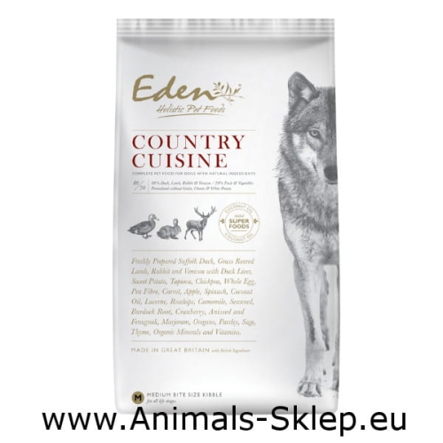 Eden Country Cuisine dla ras średnich i dużych 12kg