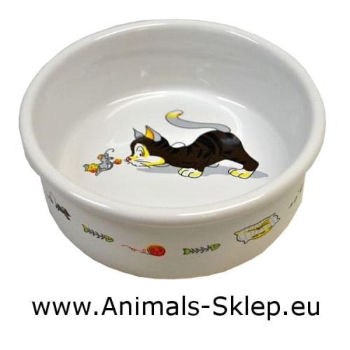  Yarro miska ceramiczna dla kota 12,5cm Kotek II