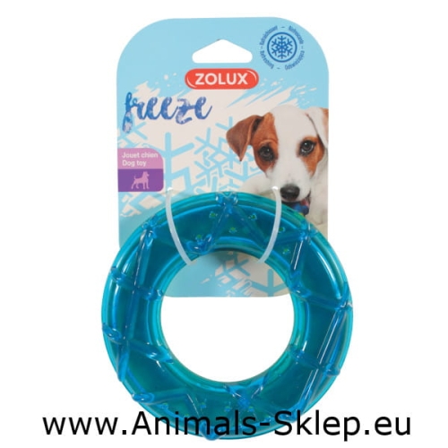 Zolux Freeze kółko zabawka chłodząca TPR dla psa 13cm